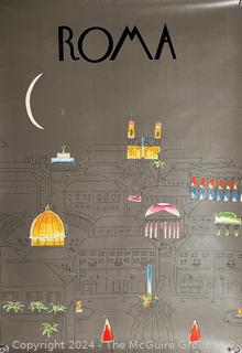 Roma Poster 1984 by L'Image 13 x 18.5"