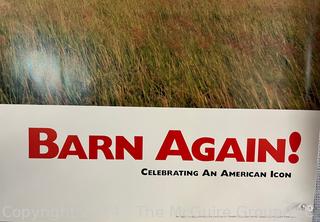 Exhibition Poster: Smithsonian, "Barn Again" 16 x 31"