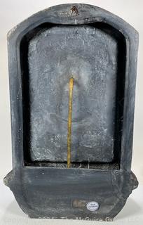 Resin Outdoor Garden Fountain with Pump. 17 x 26.5"