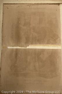 Folio of 14 British Newspaper Printed Pages from the Weekly Publication "Will-o'-the-Wisp". Covers Oct. Nov. and Dec. of 1868. Political and Cultural Satire by English Engraver John Proctor. 10" x 14" with Center Fold Mounting Strip