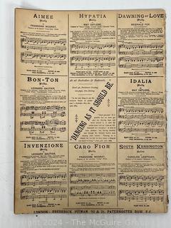 Hypatia - Waltz for Piano Solo Composed by May Ostlere Circa 1880. Published by Frederick Pitman, London