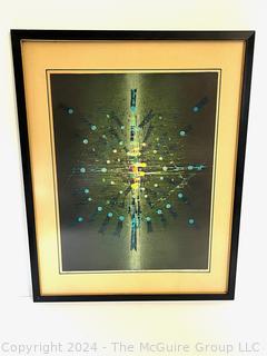 Meteor-Shooting Star 23/50 Signed Fukita, Fuiniaki 24 x 31"