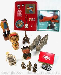 Collection of travel Souvenirs