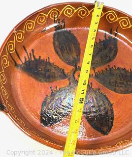 Ceramic Paella Serving Platter 17" diameter 