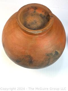 Ceramic Lidded Jar.  12" Tall  