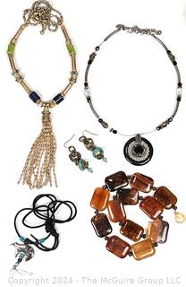 Collection of Beaded Statement Necklaces by Chicos