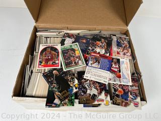 Box of 1000+ Basketball Sports Cards 