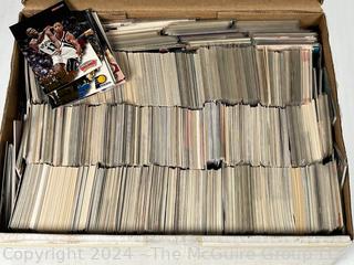 Box of 1000+ Basketball Sports Cards 