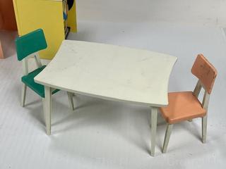 1960's-70's Reading Deluxe Dream Kitchen Set. See All Photos for Some Damage 