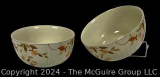 Vintage Hall’s Superior Quality Kitchenware Mixing Bowls