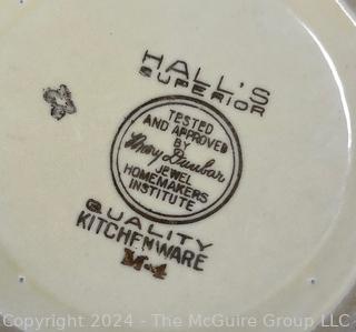 Vintage Hall’s Superior Quality Kitchenware Mixing Bowls