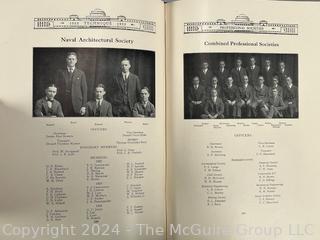 1923 MIT Yearbook "Technique" Massachusetts Institute of Technology