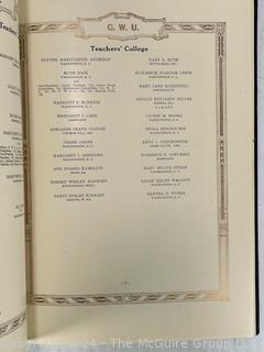 "The Cherry Tree" 1926 Annual George Washington University 