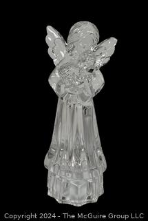 Four (4) Mikasa Crystal Angels 8" Figurines Germany (3 Original Boxes)