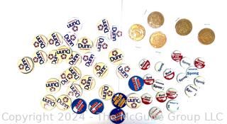 Political Buttons from Virginia Campaigns