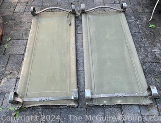 Two (2) US Army Medical Cots or Streachers