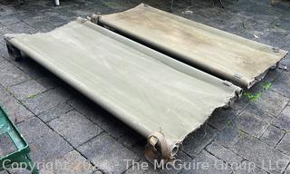 Two (2) US Army Medical Cots or Stretchers