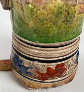 West Germany Music Box Ceramic Beer Stein