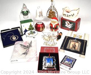 Group of Christmas Ornaments