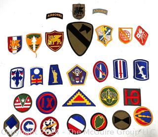 Collection of Vintage Military Patches