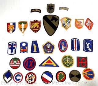 Collection of Vintage Military Patches