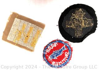 Collection of Vintage WWII Military Patches