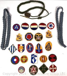 Collection of Vintage Military Patches