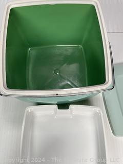 Vintage Green Cooler by Remembrance