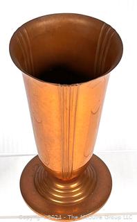 1930s Chase Minerva Copper Vase 