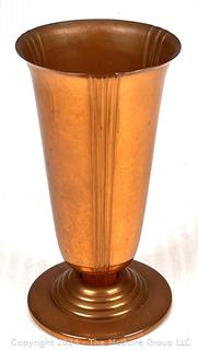 1930s Chase Minerva Copper Vase 