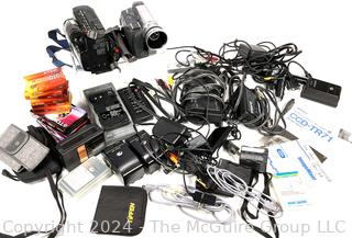 Collection of Video Camera Equipment