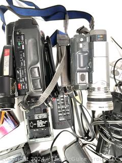 Collection of Video Camera Equipment