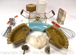 Mid Century Serving and Kitchen Ware