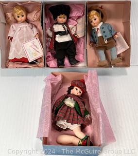 Four (4) Madame Alexandra Dolls in Boxes, Various Condition