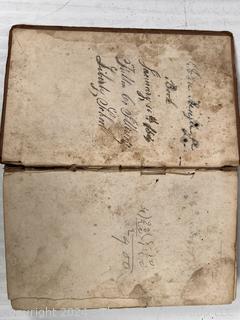 Three (3) Books Including Journey to the North Pole by Jules Verne  1875 1st Edition, Caesar's Commentaries on the Gallic War , 1861 & Mitchell's School Geography, 1851