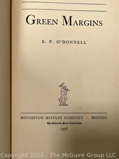 Eight (8) Hard Cover Books Including The Croquet Player, Sally Salt, Brief Candles & Green Margins