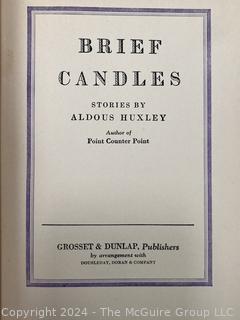 Eight (8) Hard Cover Books Including The Croquet Player, Sally Salt, Brief Candles & Green Margins