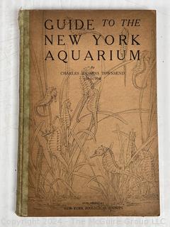 Eight (8) Hard Cover Books Including Cinderell, The Golden Bough, Fifty Years of New Japan & Guide to the New York Aquarium