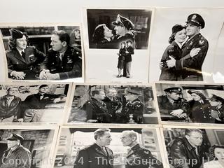 Collection of Black & White Movie Still Photographs from "A Guy Named Joe" Film with Spencer Tracy