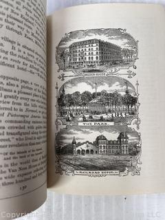 1876 The Hudson River by Daylight Guidebook with Map.  