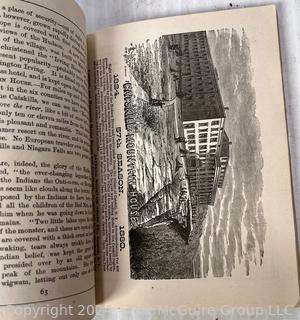 1876 The Hudson River by Daylight Guidebook with Map.  