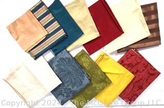 Group of Decorator Fabric Remants