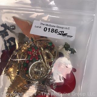 Collection of Christmas Jewelry 