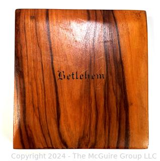 Bethlehem Olive Wood Cigarette Case