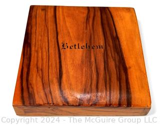 Bethlehem Olive Wood Cigarette Case