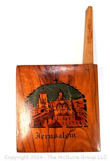 Bethlehem Olive Wood Cigarette Case