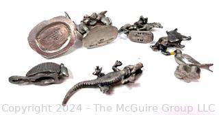 Seven (7) Rawcliffe Pewter Figurines