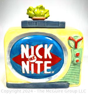 Treasure Craft 1993 Nickelodeon Nick At Night Television Show Cookie Jar