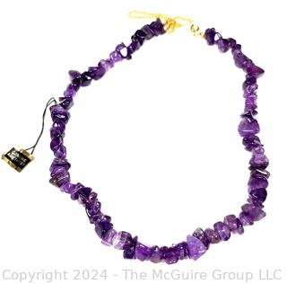 Amethyst Chip Necklace