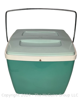 Vintage Green Cooler by Remembrance